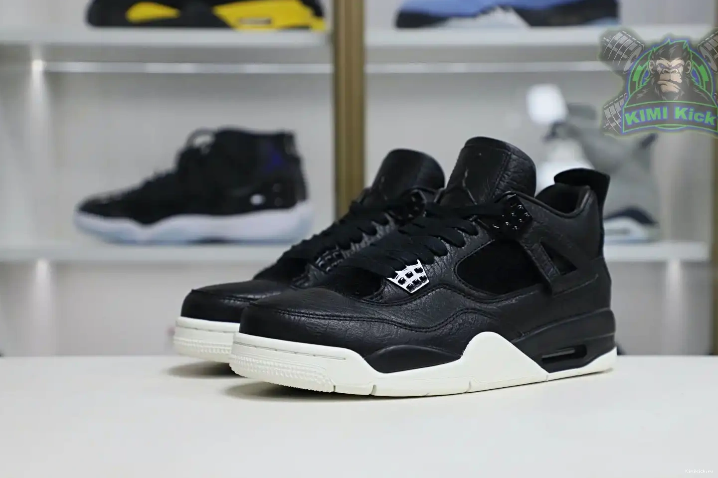 4 ponyhair black Jordan Jordan Air Kimikick retro 0528